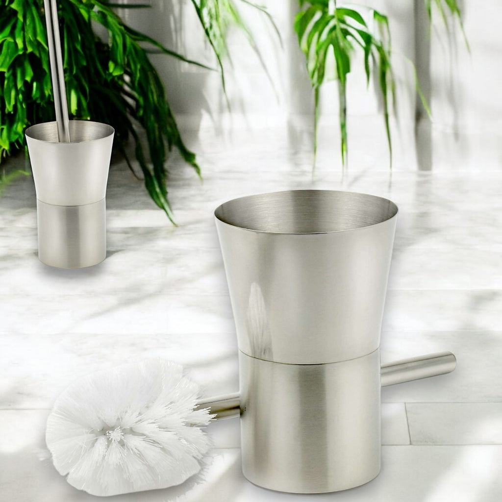 Upgrade to a Sleek & Durable Stainless Steel Toilet Bowl Brush