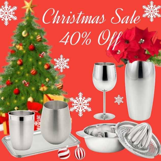 Spread Holiday Cheer with Timeless Stainless Steel Gifts – Now at 40% Off!