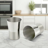 StainlessLUX 71185 Two-tone Stainless Steel Tumbler (8 Oz)
