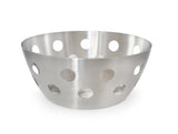 StainlessLUX 76324 Brushed Stainless Steel Fruit Bowl / Bread Basket