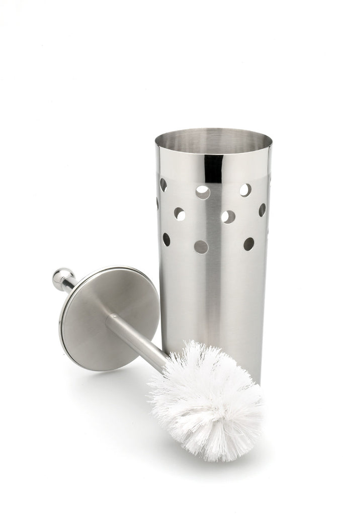 StainlessLUX 71112 Two-tone Harmony Stainless Steel Toilet Bowl Brush
