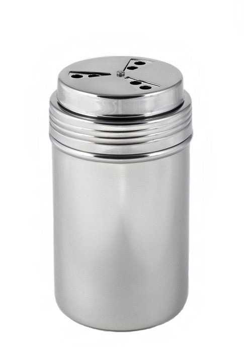 StainlessLUX 75154 Brushed Stainless Steel Spice Shaker / Cheese Shaker