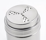 StainlessLUX 75154 Brushed Stainless Steel Spice Shaker / Cheese Shaker