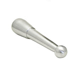 StainlessLUX 75710 Brushed Stainless Steel Pestle / Grinder Press