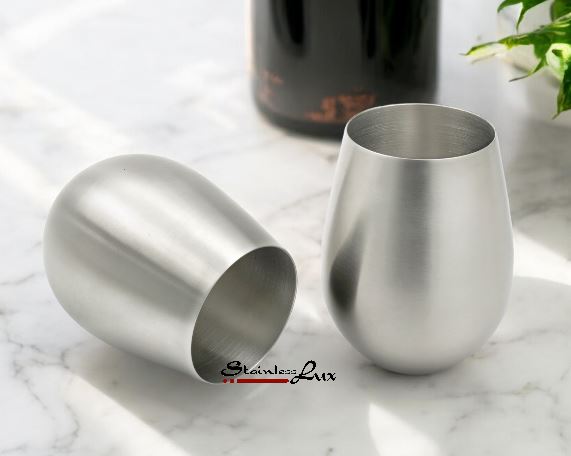 The Perfect Blend of Style and Durability: Stainless Steel Stemless Wine Glasses