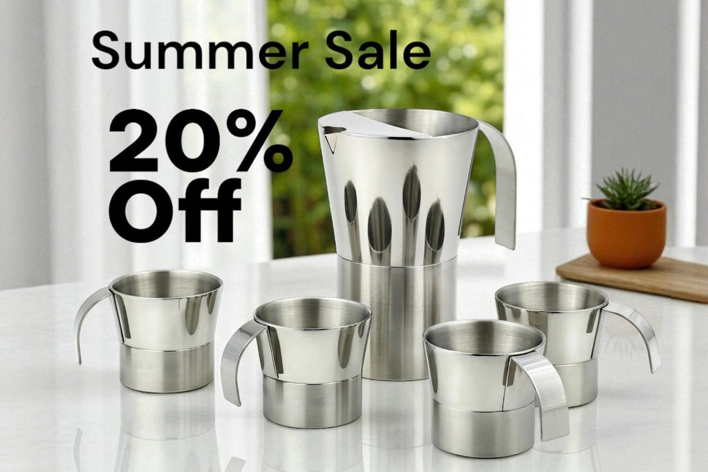 Summer Sale: Shine Bright with Stainless Steel!