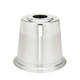 StainlessLUX 71110 Two-Tone Harmony Stainless Steel Tissue Box (Paper Roll Not Included)