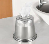 StainlessLUX 71110 Two-Tone Harmony Stainless Steel Tissue Box (Paper Roll Not Included)