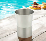 StainlessLUX 71185 Two-tone Stainless Steel Tumbler (8 Oz)