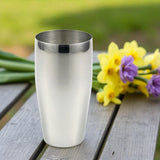 StainlessLUX 73305 Stainless Steel 24 oz Tumbler – Elegant Tulip Design, Doubles as a Vase