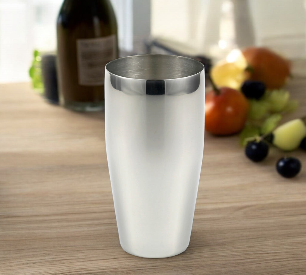 StainlessLUX 73305 Brilliant Stainless Steel Drinking Glass / Tumbler (24 Oz)