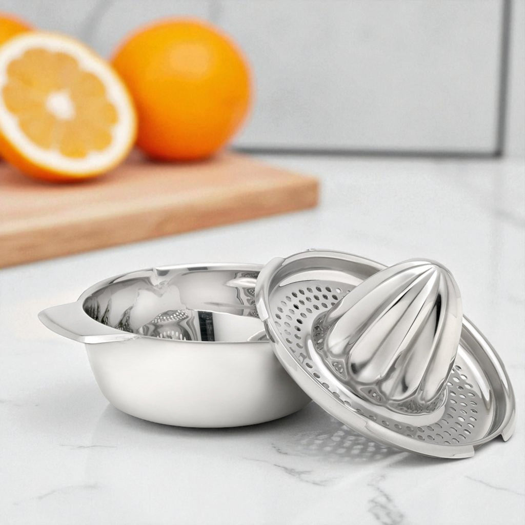 StainlessLUX 73601 Brilliant Stainless Steel Juicer / Fruit Squeezer