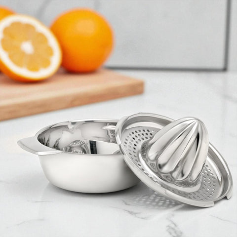 StainlessLUX 73601 Brilliant Stainless Steel Juicer / Fruit Squeezer