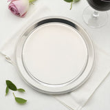 StainlessLUX 75101 Stainless Steel Brilliant reflective finish Round Charger Plate / Service Tray – 12.75"