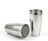 StainlessLUX 77366 Brilliant Stainless Steel Tumblers / (24 Oz) Drinking Glass Set (2 Tumblers / Set)